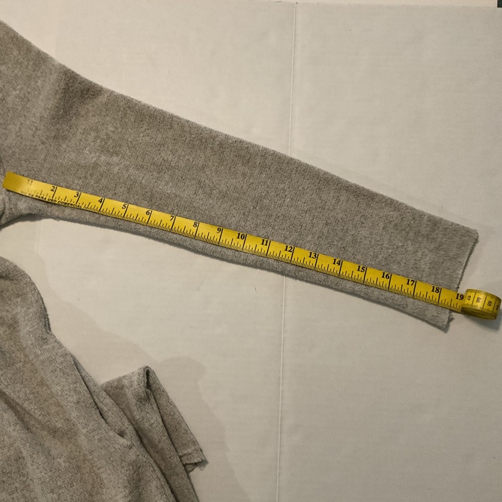 Moth Anthropologie Sweater Dress Midi Length‎ Heather Gray - Picture 5 of 8